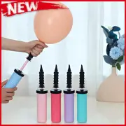 Balloon Hand Pump Inflator High Pressure Party Gauge Tool Inflatable Accessory