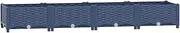 160x40x23 cm Raised Garden Bed - Durable Polypropylene Planter for Vegetables, s & Flowers | Ideal for Small Spaces & Balconies | Easy Assembly & Lightweight Design