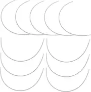 [Beavorty] 10 Pairs Stainless Steel Underwire Replacement for Bras Durable and Resistant Support Easy Repair Kit for Underwire Bras