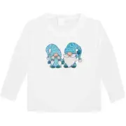 'Gonk Couple' Children's / Kid's Long Sleeve Cotton T-Shirts (KL051488)