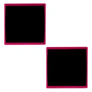 2PK Quartet Basics Chalkboard 350x350mm Memo Notes Learning Board Pink