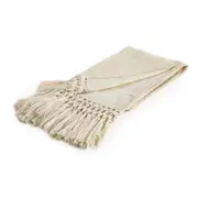Huxford Grove Alpaca Cool Throw Couch Decorative Blanket 130x180cm Ivory