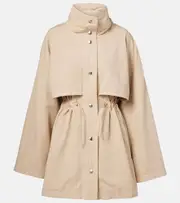 [The Row] The Row Herbie cotton and linen gabardine jacket AU 16 beige