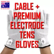 Omron HV-F128 / HV-F127 compatible ELECTRODE TENS GLOVES + CABLE + BONUS PADS