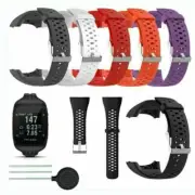 Silicone Wrist Strap Replace Official Sports Watch Band Part for Polar M430 M400