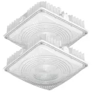 40W 60W 80W LED Canopy Light Outdoor, Super Bright 3CCT 3500K-5000K IP65 Wate...