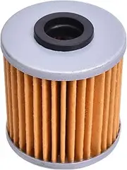 Oil Filter For KX250 KX250F KX 250 2004-2012 2013-2016 KX252 2017 2018 KX250A KX 252 4-Stoke 2019 2020 KX250C 2021-2022(1pcs Yellow)