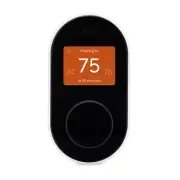 Wyze - Smart Programmable Thermostat with Alexa and Google Assistant - Black