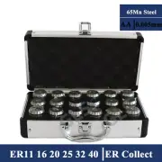 ER Spring Collet Chuck Steel CNC Milling Tool Holder Engraving Machine 0.005mm
