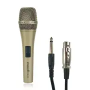 Dynamic Microphone Wired Handheld Unidirectional Karaoke KTV Mic W/XLR Cable Mic