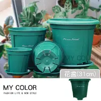 在飛比找PChome24h購物優惠-MY COLOR 加厚青山控根盆 (31cm) 花盆 青山盆