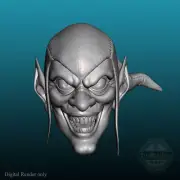 Green Goblin Norman Osborn custom head for Marvel action figures