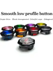 30mm Mechanical Buttons 2.8 port hot plug of Hit Box Arcade LED Buttons