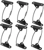 CRILSTYLEO 6 Sets Adjustable Tip Over Straps for Safety Secure Cabinets Tv Stands and Wardrobes Quick Installation Furniture Protection Essentials