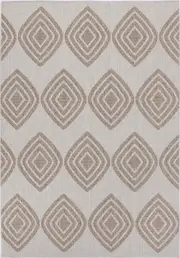 Tahiti Modern Indoor/Outdoor Beige Rug