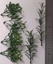 1/35 - 1/16 Plastic Plants - Jungle Plant Set #4 (7pcs, 2 types)