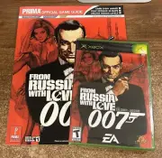 XBOX - 007: FROM RUSSIA WITH LOVE Game & Prima Strategy Guide BRAND NEW!