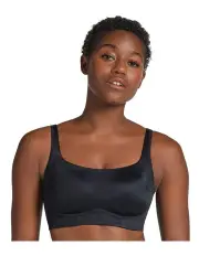 [Leonisa] Everyday Supportive Side And Back Smoothing Wireless Bra in Black