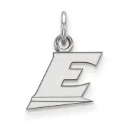 Eastern Kentucky University Colonels School Letter Logo Sterling Silver Pendant