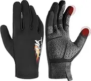 [HANDLANDY] Winter Running Gloves for Men Women Thermal Non-Slip Gloves for Cold Weather Touchscreen