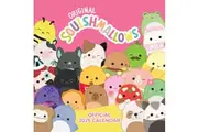 Squishmallows 2025 Square Wall Calendar 30x30cm Home Room Hanging Decor