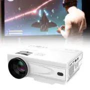 WiFi Bt Projector Compact 1080P Portable Projector for Meeting USB PC