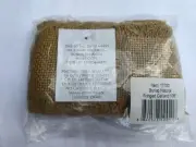 Burlap Natural Khaki Fabric Garland 2"X108" Button Rustic Boho Shower Decor