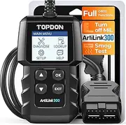 [TOPDON] AL300, OBD2 Scanner Code Reader, car Auto Diagnostic Tool with Full OBD2 Functions, Engine Fault Code Reader CAN Scan Tool, HD LCD Display Screen, for Cars After 1996