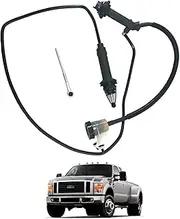 Tiny Force Clutch Master Slave Cylinder Assembly Kit Compatible With 1999-2007 Ford F-250 F-350 F-450 F-550 Super Duty Diesel Replace CC649021 136.65620