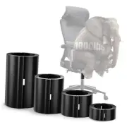 Fix Sinking Office Chairs, 4 Pieces Clamps Chair Height Extenders, Stop Gas