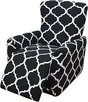 Stretch Recliner Couch Cover 4-Pieces 1Seat Recliner Chair Slipcovers with Pockets Sofa Cover Recliner Lazy Boy Furniture Protector for Living Room (Color : #29)
