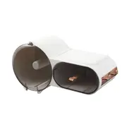 Simple Wash Towel Storage Box Wall-Mounted Tissue Storage Box Bathroom Dustproof Towel Box Cleansing Towel Pumping