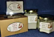 Hand Poured Arousing Scents Soy Candles, Tarts & Votives - Oatmeal Milk & Honey