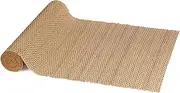 BambooMN Natural Brown String Bamboo Slat Table Runner, Home Décor, 13" x 70" - 1 Piece