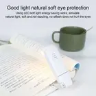 Book Clip Lamp Eye-friendly Led Desk Usb Rechargeable Reading Light