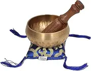 Dharma Store Nepalese Hand Hammered Tibetan Meditation Yoga Singing Bowl Set