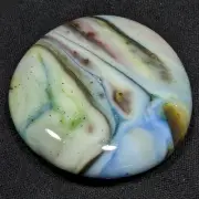 Dave's Appalachian Swirls Marble Fridge Magnet. 1.5"
