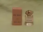 Armani 'My Way Nectar' Womens EDP .23oz Travel Sz Glass Bottle NIB
