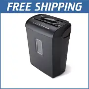 Secure Micro-Cut Shredder for Papers and Credit Cards - Auto Jam Stop Feature