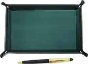Japanese Moss Green Cowhide Leather Pen Tray Neo D-800 Holi Gold Finish Retro Ballpoint Pen Set Black TRAMG-800B-B