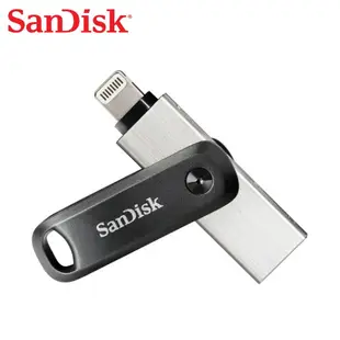 SANDISK iXpand Go OTG 儲存裝置 64G 128G 256G 旋轉隨身碟 iPhone/iPad適用
