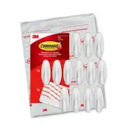 Command Medium Designer Hooks White 13 Hooks/Pack (17081-13N) 17081-13NA