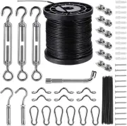 String Lights Hanging Kit,Globe String Lights Suspension Kit,Outdoor Light
