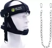 Neck Harness Head Weight Lifting with Chain Adjustable Strap Neck Exercise Equip
