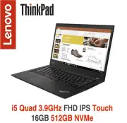 CLEARANCE ThinkPad T490s i5 FHD IPS Touch 16GB 512GB Premier Warranty T14s