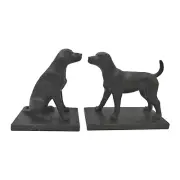 Comfy Hour Farmhouse Collection Labrador Dogs Art Bookends, 1 Pair, Set of 2,...