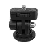 High Grade Standard 1x Screw Mini Head 180 Rotation Bracket for DSLR Cam Tripod