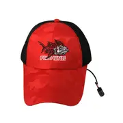 Adjustable Outdoor Sport Fishing Sunshade Sport Mesh Breathable Fishermen Hat Baseball Cap red