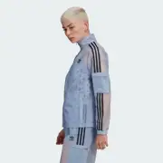 Adidas MESH TRACK Jacket Sweat Shirt Top SHEER firebird superstar~Women sz M~nwt