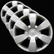 NEW Hubcaps Set for Toyota Camry 2007-2011 Premium Replica 16-inch Silver 61137